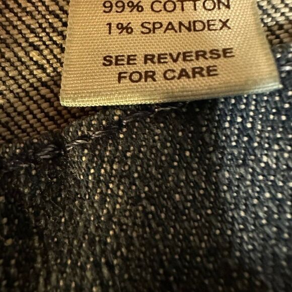 Frankie B Jeans Size 6 Inseam 32 Inches Japanese Patchwork Bootcut Y2K - Picture 12 of 13